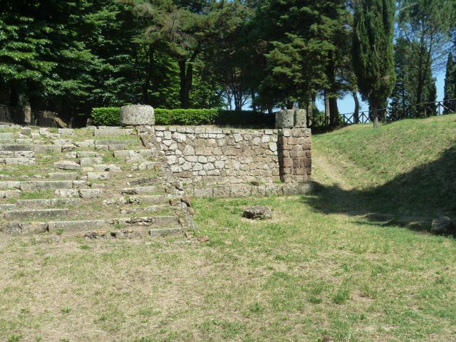 Orvieto,  Tempio del Belvedere (V sec. a.C.)