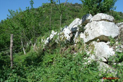 Parte delle mura poligonali